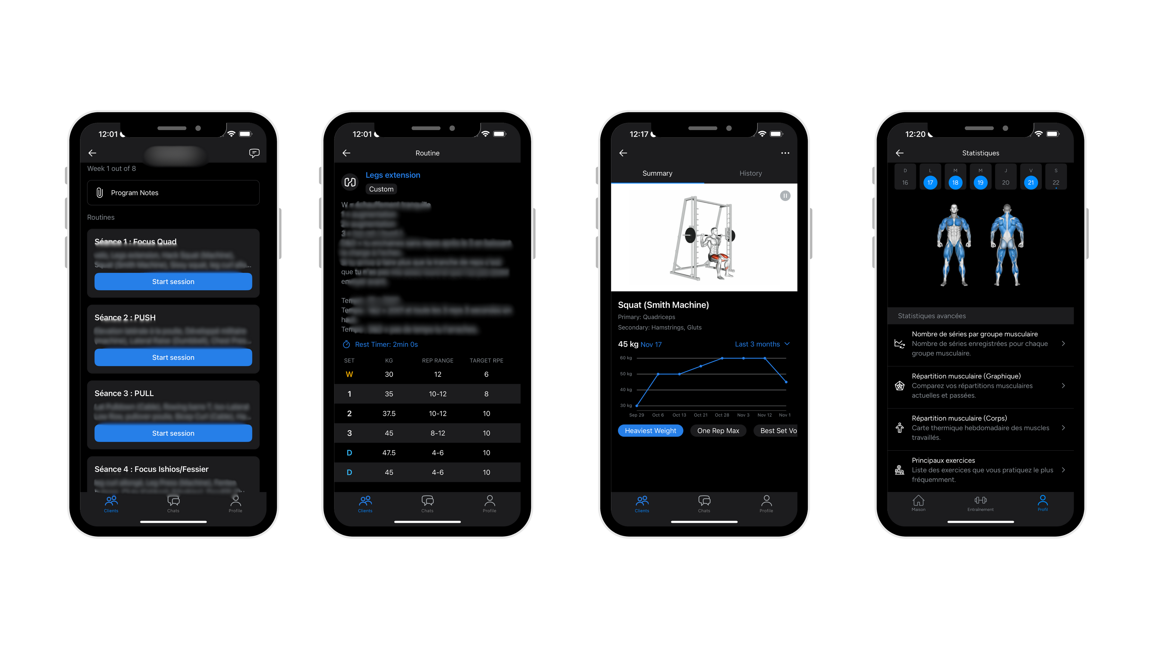 Coaching complet (entrainement+nutrition)