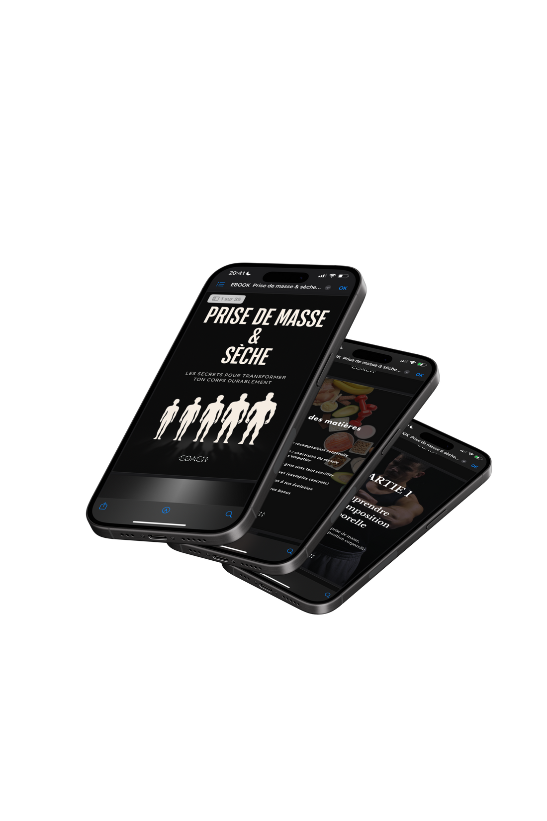 Ebook - Prise de masse & Sèche